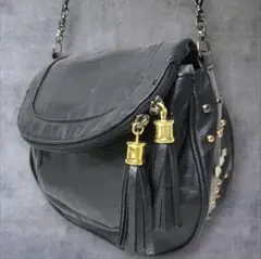 00s y2k archive グランジ スタッズ　金具　ショルダーバッグ　平成