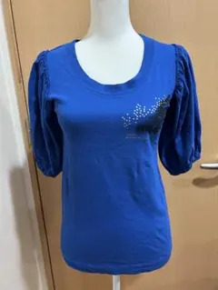 ⭐️ZUCCAブルーTシャツ未着用極美品⭐️のサムネイル