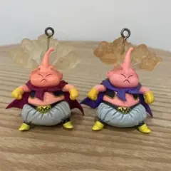 魔神ブウ2体セットドラゴンボールudm キーホルダーフィギュア　チェーンなし