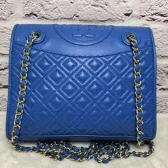 美品✨トリーバーチ フレミング キルティング 本革 チェーン ショルダーバッグ