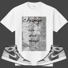 change グラフィック　shadow　Tシャツ 　L