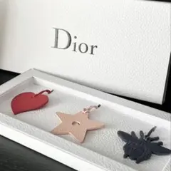 新品未使用 Dior ディオール チャームセット ハート 星 蜂