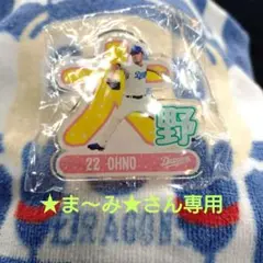 ★ま〜み★さん専用 中日ドラゴンズ　アクリルネームバッジ　大野投手