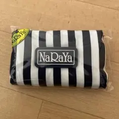 NaRaYa 折りたたみ エコバッグ ストライプのサムネイル