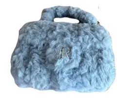 RANDA 2WAY モノグラムパーツファーバッグ