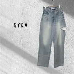 GYDA ジェイダ　カスタムダメージ カーブ デニム