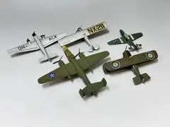 世界の傑作機コレクション 隼 P38 P40 ホーカーハリケーンセット