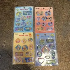 【新品・未開封】大人気！ ディズニー　ウォーターシール　4点まとめ売り③