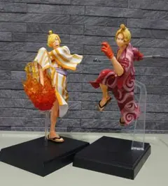 一番くじ　ワンピース　サン五郎＆サボフィギュア