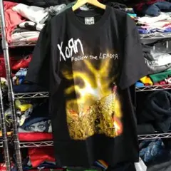 KORN コーン 両面プリント バンドＴシャツ L