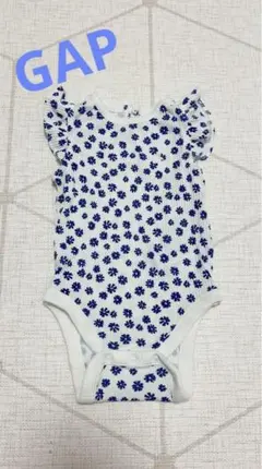 GAP フリルリブボディスーツ　60cm