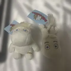 ムーミン ぬいぐるみ マスコット 2点セット（スノーク、ムーミン）