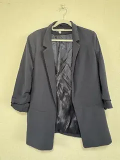 H&M ネイビージャケット　ジャケット　スーツ
