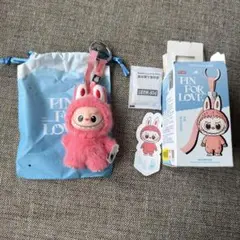 ラブブ LABUBU PIN FOR LOVE イニシャルN
