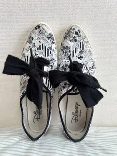 Disney ミッキー コミック柄 スニーカー Size 25cm