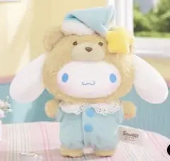 【新品】TOPTOYサンリオ ラテベビーぬいぐるみキーホルダー シナモロール