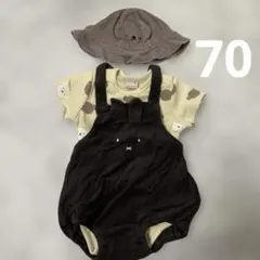 プティマイン ロンパース セット 70