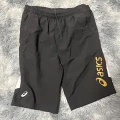 asics ショートパンツ 黒