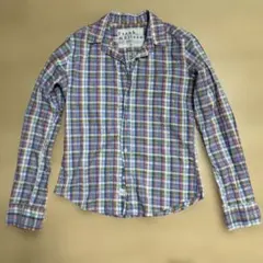 Frank & Eileen 長袖シャツ チェック柄 XS