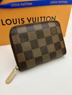 美品　ルイヴィトン　ダミエ　ジッピーコインパース 小銭入れ