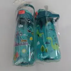 水筒　男の子　プラスチック　２点セットのサムネイル