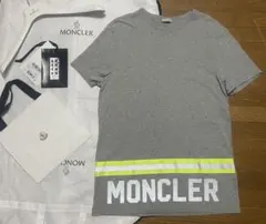 MONCLER モンクレール リフレクター メッシュトリコロール ロゴ T 