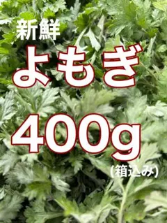 新鮮 よもぎ 400g 千葉県産のサムネイル
