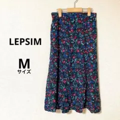 LEPSIM（レプシィム）花柄フレアロングスカート Mサイズのサムネイル