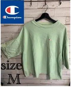 Champion ミントグリーン Tシャツ M