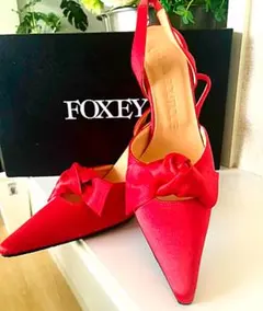 foxy シルクサテンミュール　made in Italyのサムネイル