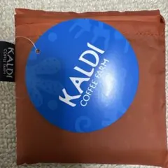 KALDI カルディ エコバッグ いきものがたり ブルー