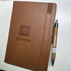 i*n様 TOYOTA ロゴ入りノート・ボールペンセット