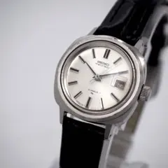 稼働】1973年 SEIKO 自動巻き レディース デイト ベルト新品 21石 
