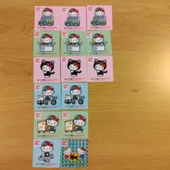 ヤマト運輸 ハローキティ 50周年記念 ステッカーセット