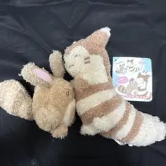 ポケモン　オタチ　オオタチ　ぶるぶるむぎゅ！　ぬいぐるみ　ポケモンセンター