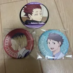 ハイキュー 缶バッチ 3個セット