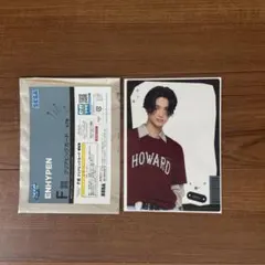 ENHYPEN セガラッキーくじ F賞 クリアビックカード　ニキ