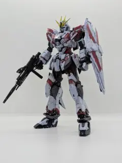 ガンプラ全塗装完成品 hg シナンジュスタイン　ガンダムフェイスver ガンプラ全塗装完成品 hg シナンジュスタイン ガンダムフェイスver