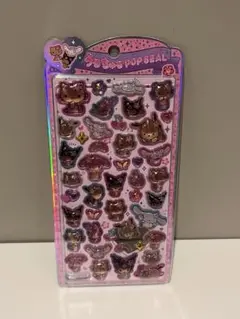 うるちゅるポップシール　サンリオ　日焼け　日焼けキティ