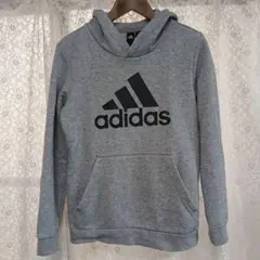 adidas アディダス パーカー グレー 150cm