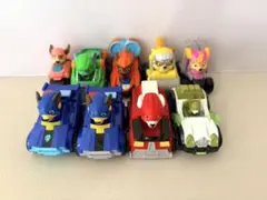 パウ・パトロール ミニカー 9台セット