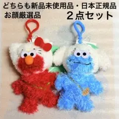 USJ限定 25周年 セサミストリート エルモ クッキーモンスター キー