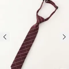 COMME CA ISM ウィンドペン柄 ネクタイ LLサイズ