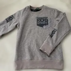 R.O.G キッズ トレーナー グレー 150cm