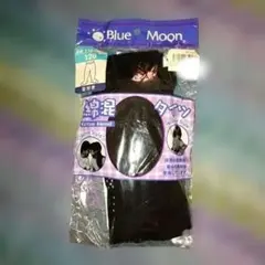 子供服 綿混タイツ 足付き 黒色 120 ブラック