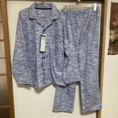 新品。メンズ紳士暖か長袖パジャマM