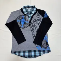 キッズ　ワンピース　長袖Tシャツ