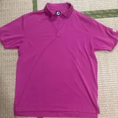 FootJoy メンズ ゴルフシャツ ピンク XXLのサムネイル