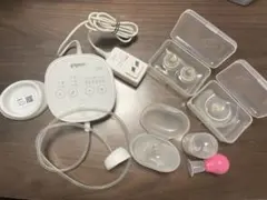 Pigeon ピジョンさく乳器　電動　とニップルガードセット　その他おまけ