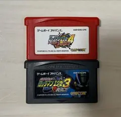 ロックマンエグゼ3,4 ゲームボーイアドバンス